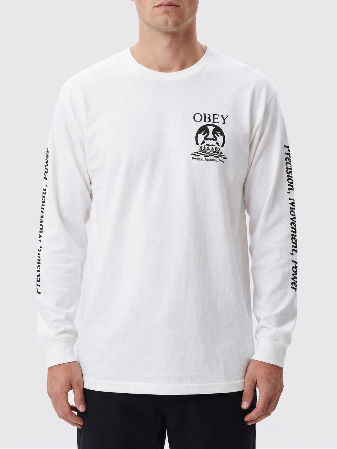 T-Shirt OBEY Uomo colore Bianco