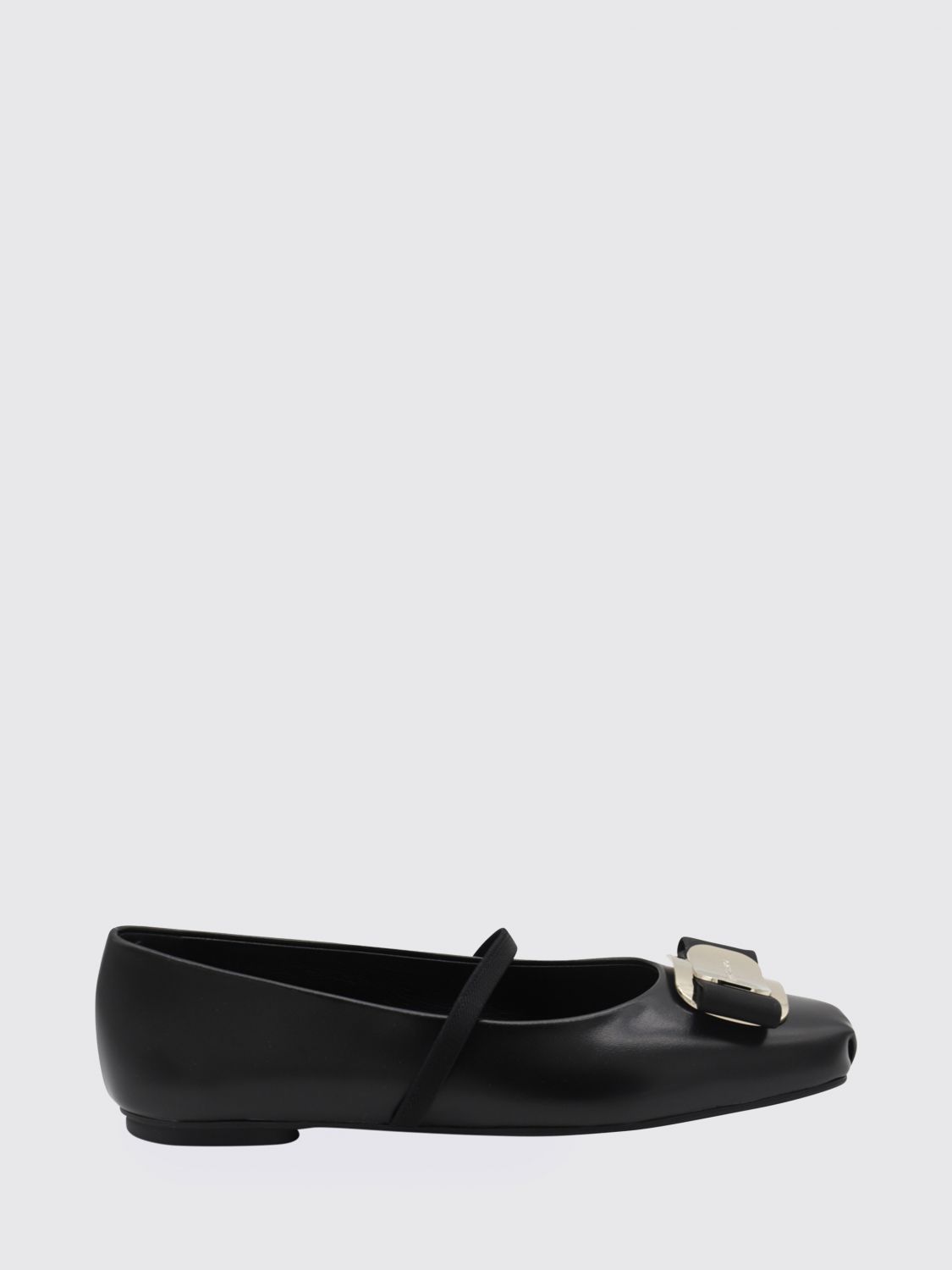 FERRAGAMO Ballet Flat Woman color Black　FERRAGAMO バレエ フラット ウーマン カラー ブラック FERRAGAMO