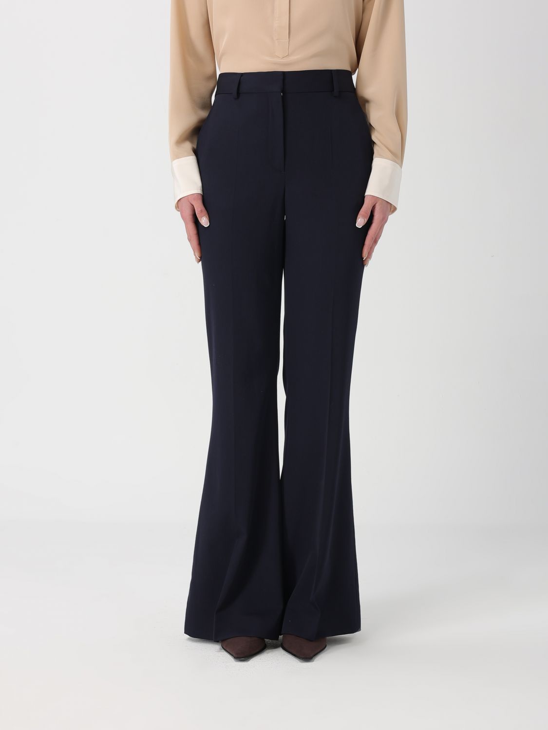 Pants STELLA MCCARTNEY Woman color Ink