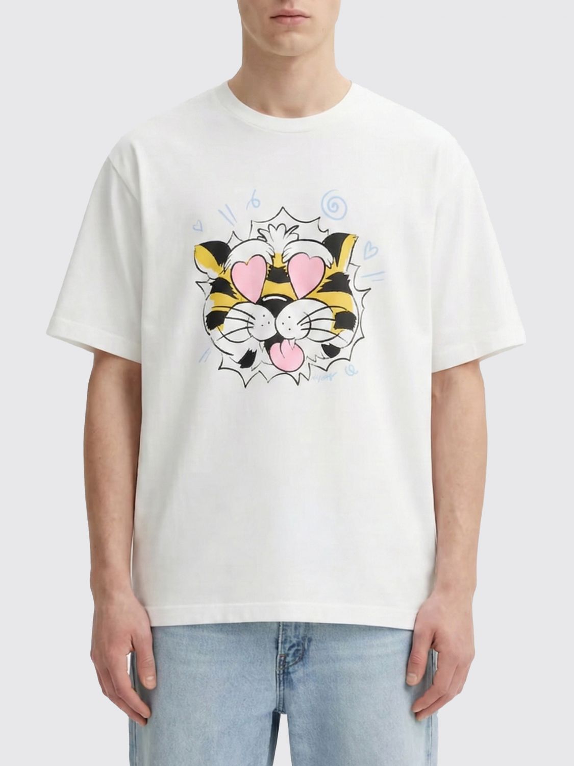 T-shirt in cotone stampata Kenzo