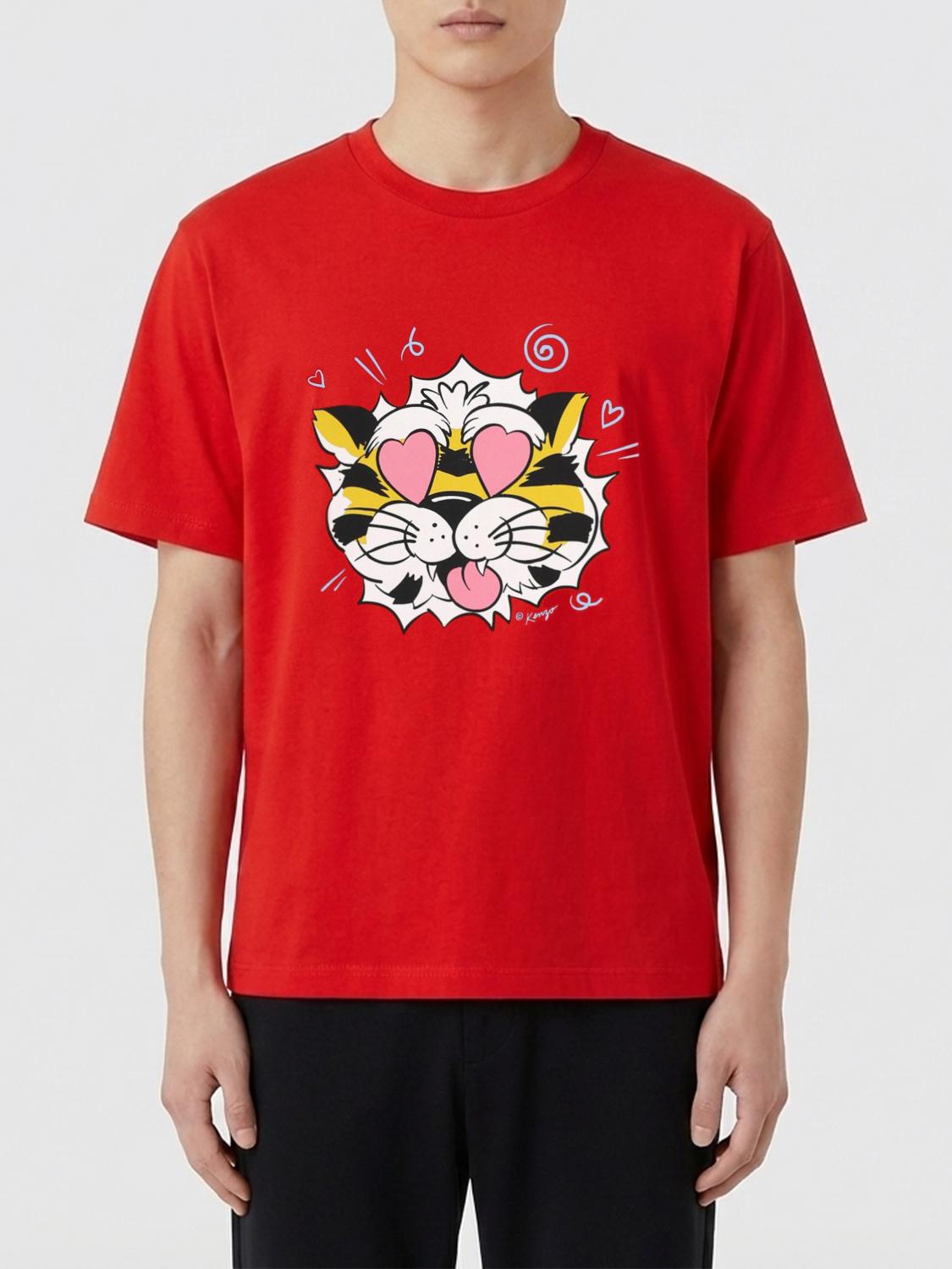 T-Shirt KENZO Uomo colore Rosso