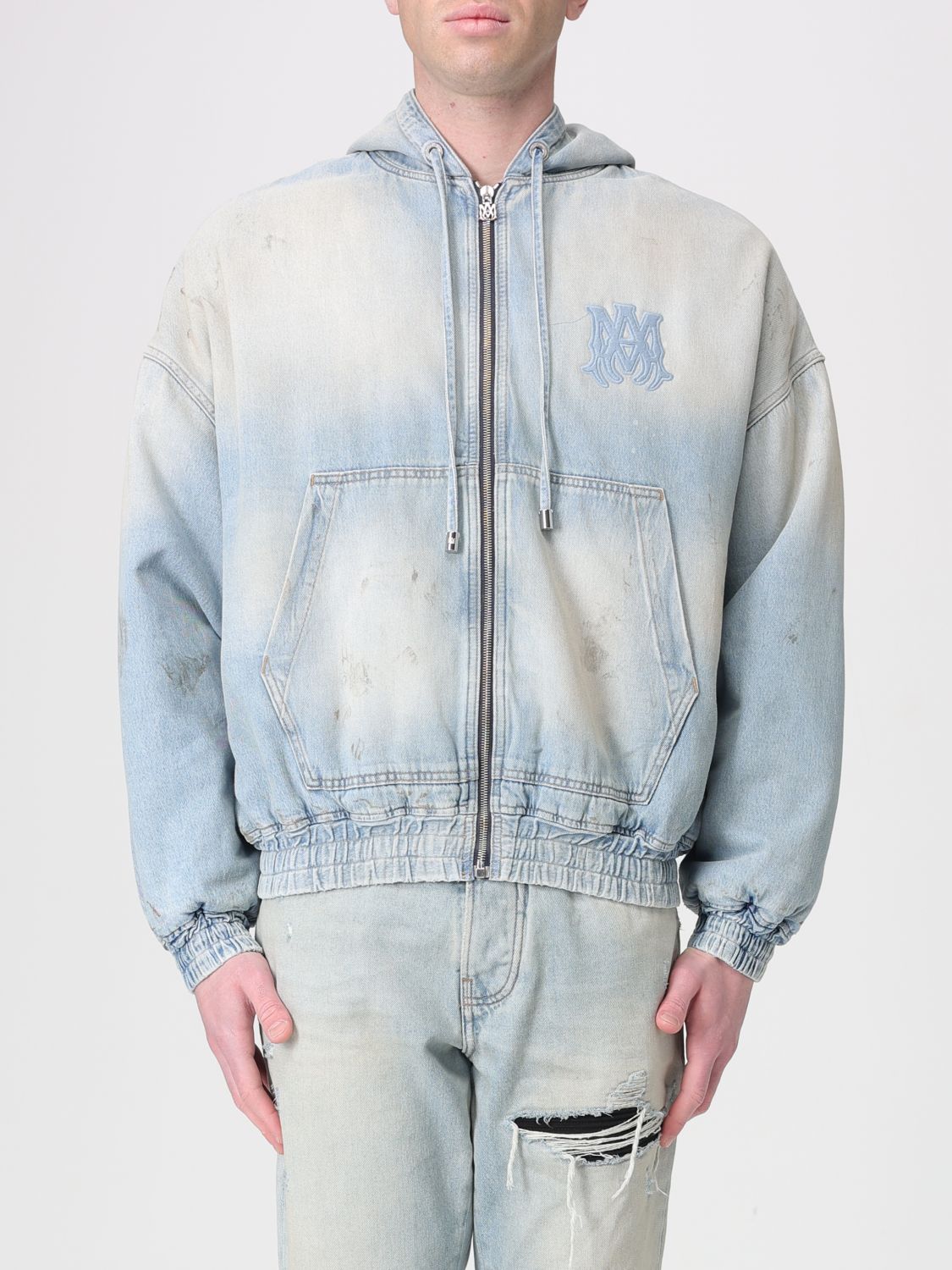 Sweatshirt AMIRI Men color Blue Sweatshirt AMIRI Men color Blue