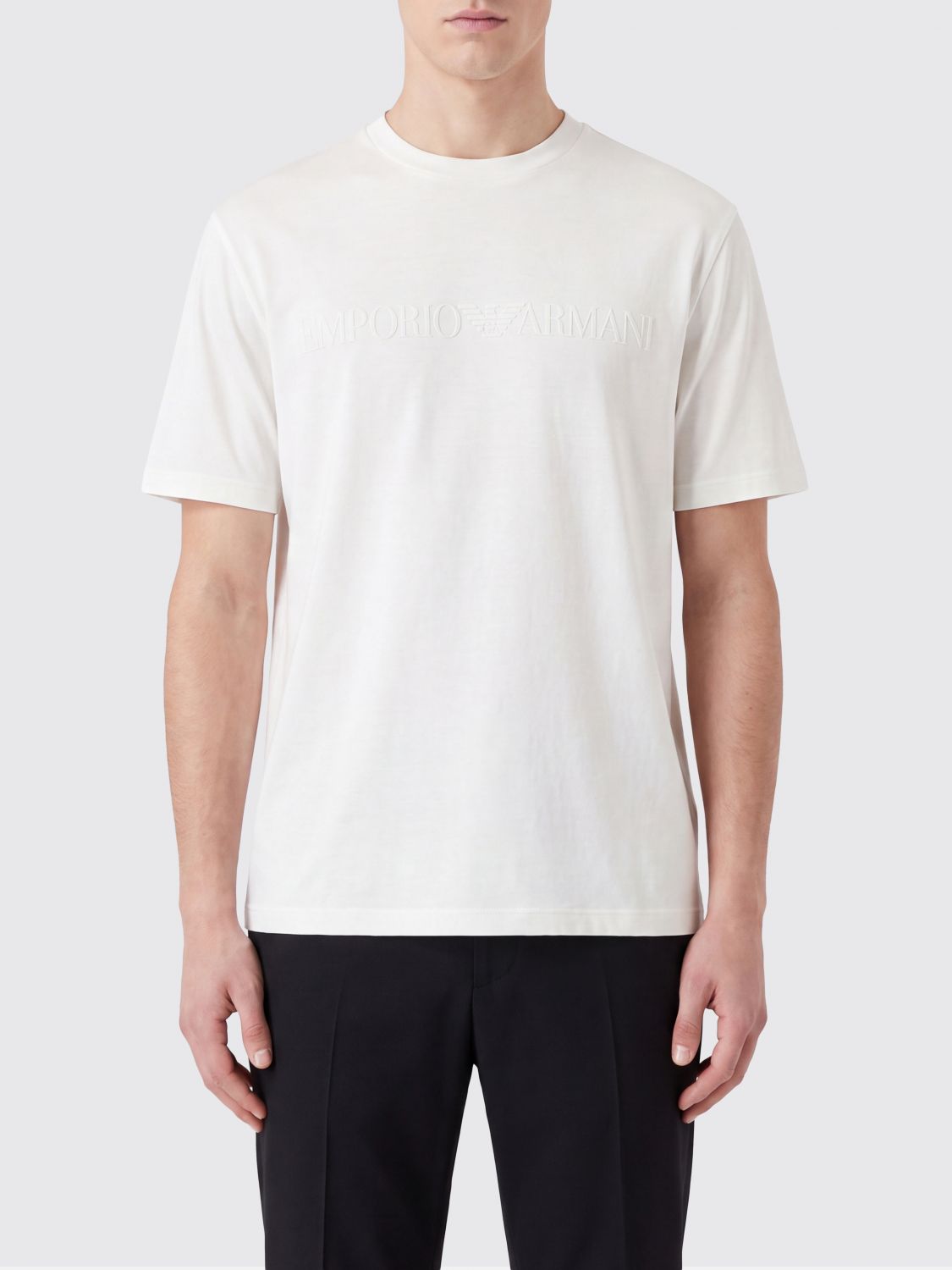 EMPORIO ARMANI T-Shirt Herren Farbe Weiß
