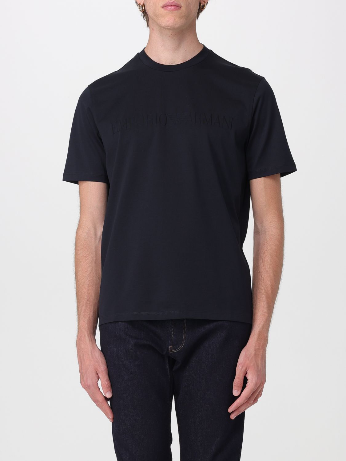 EMPORIO ARMANI T-shirt basic in cotone