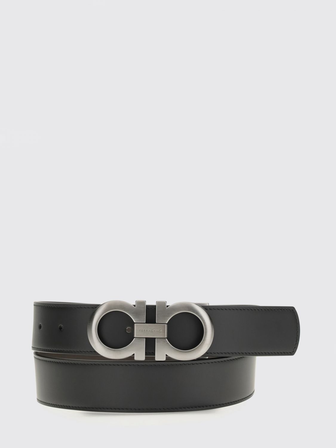 FERRAGAMO Gürtel Herren Farbe Schwarz
