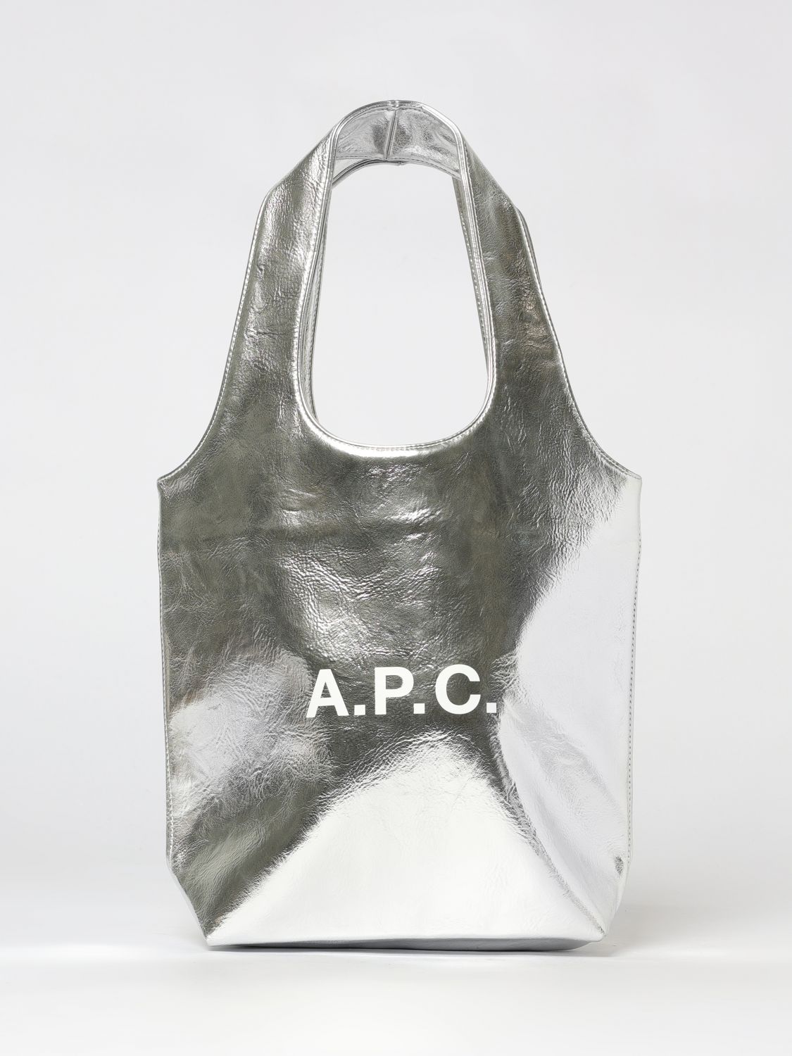 Shoulder Bag A. P.C. Woman color Silver