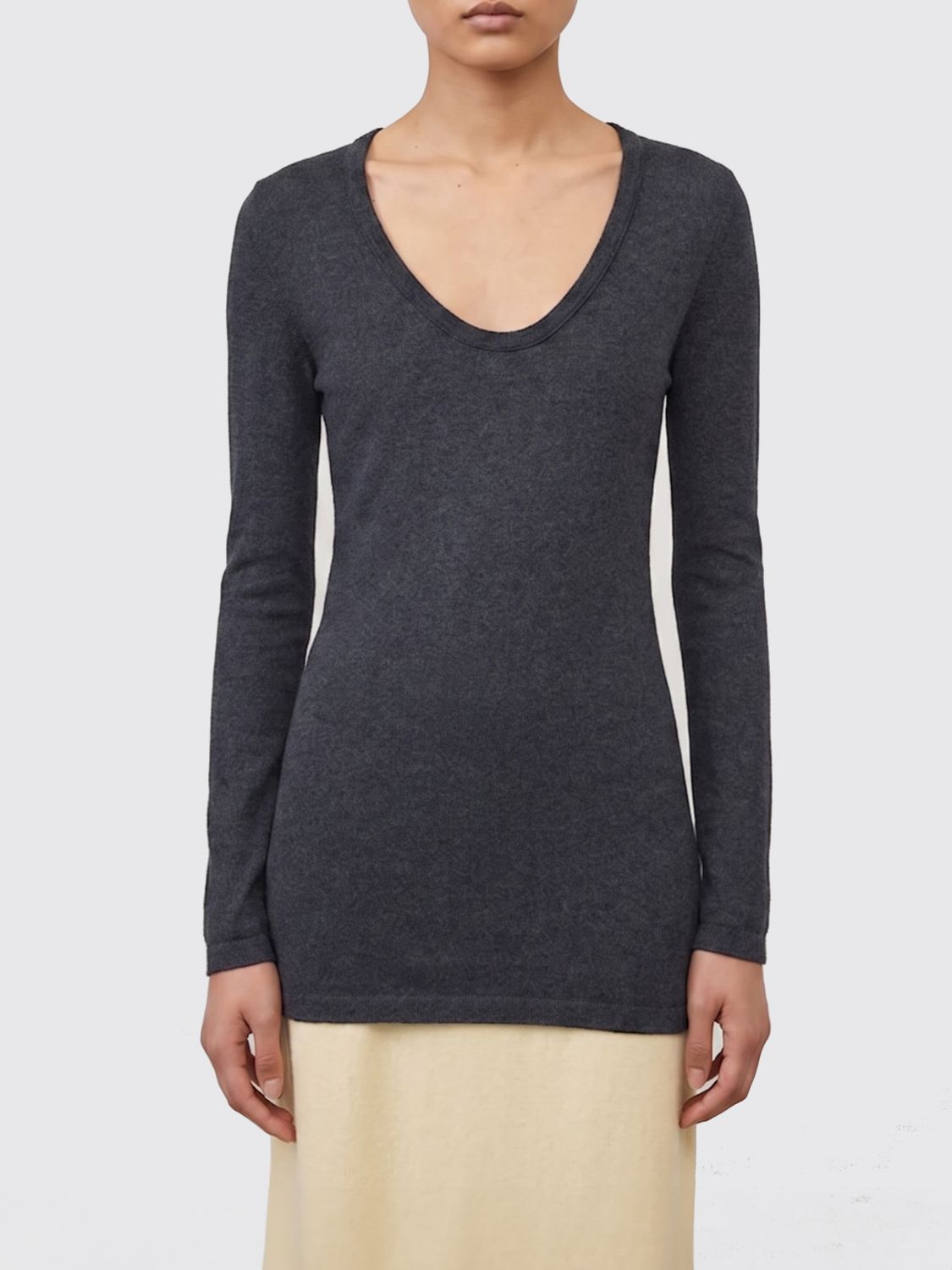 Lisa Yang Sweater Woman color Grey