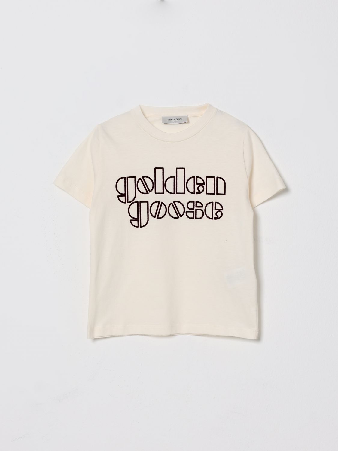 GOLDEN GOOSE T-Shirt Kinder Farbe Weiß