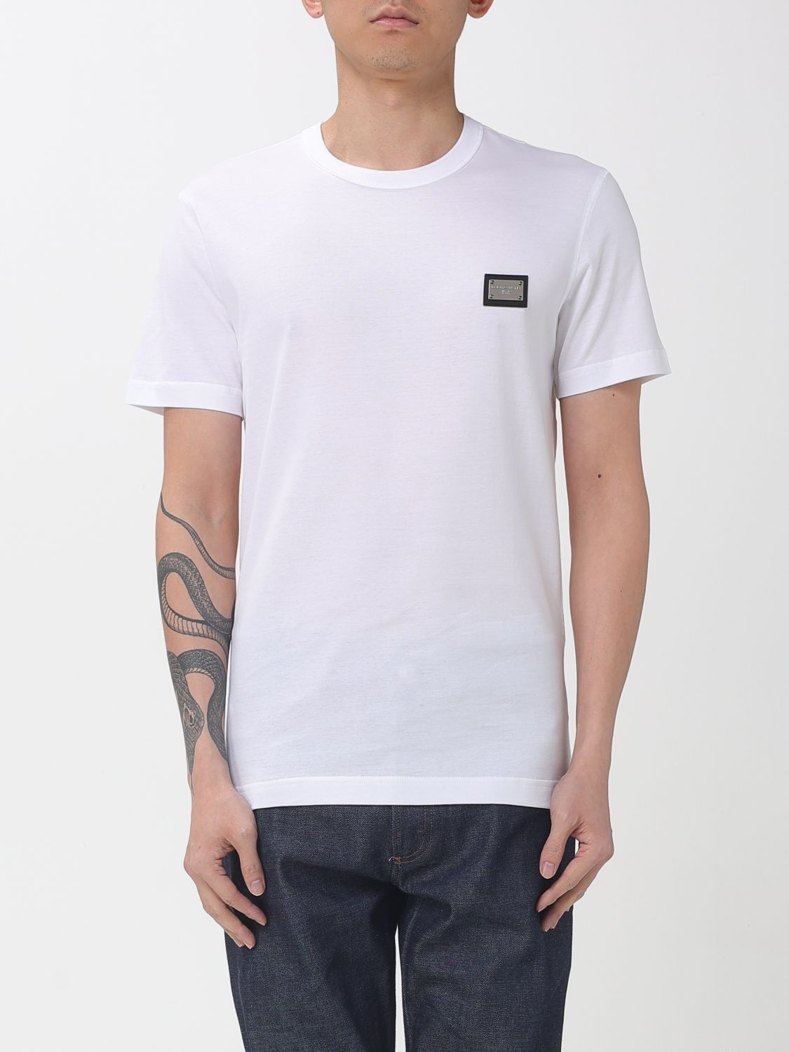 DOLCE & GABBANA T-Shirt Herren Farbe Weiß