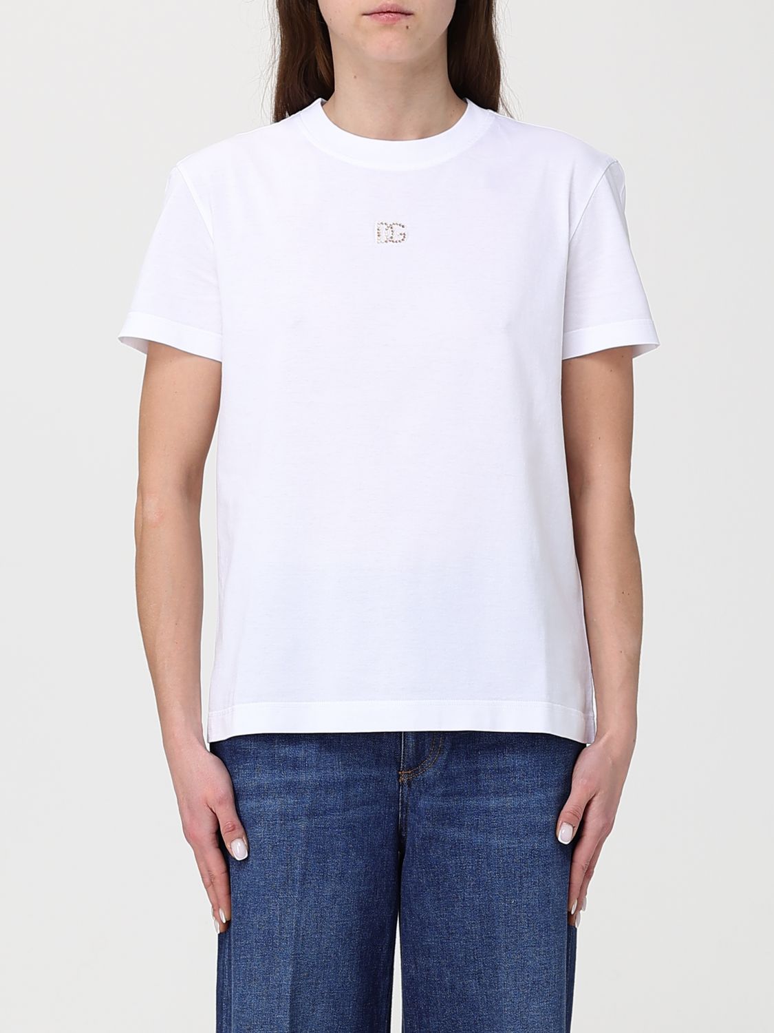 DOLCE & GABBANA T-Shirt Woman color White