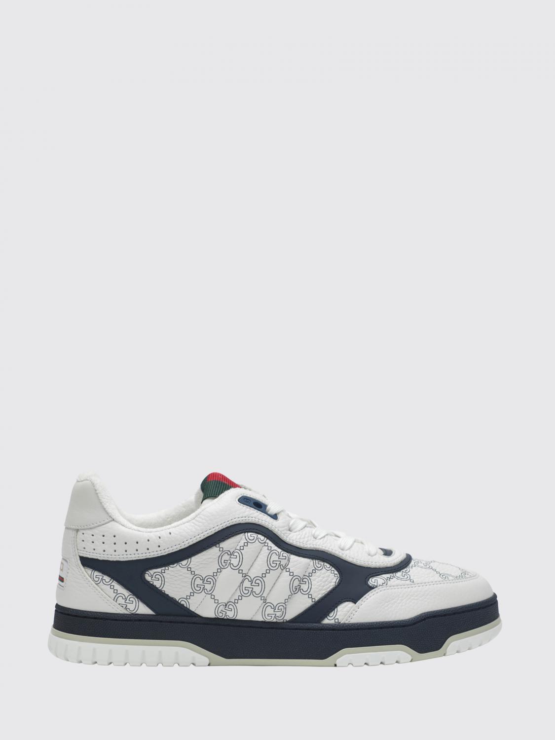 GUCCI Sneakers Re-Web in pelle