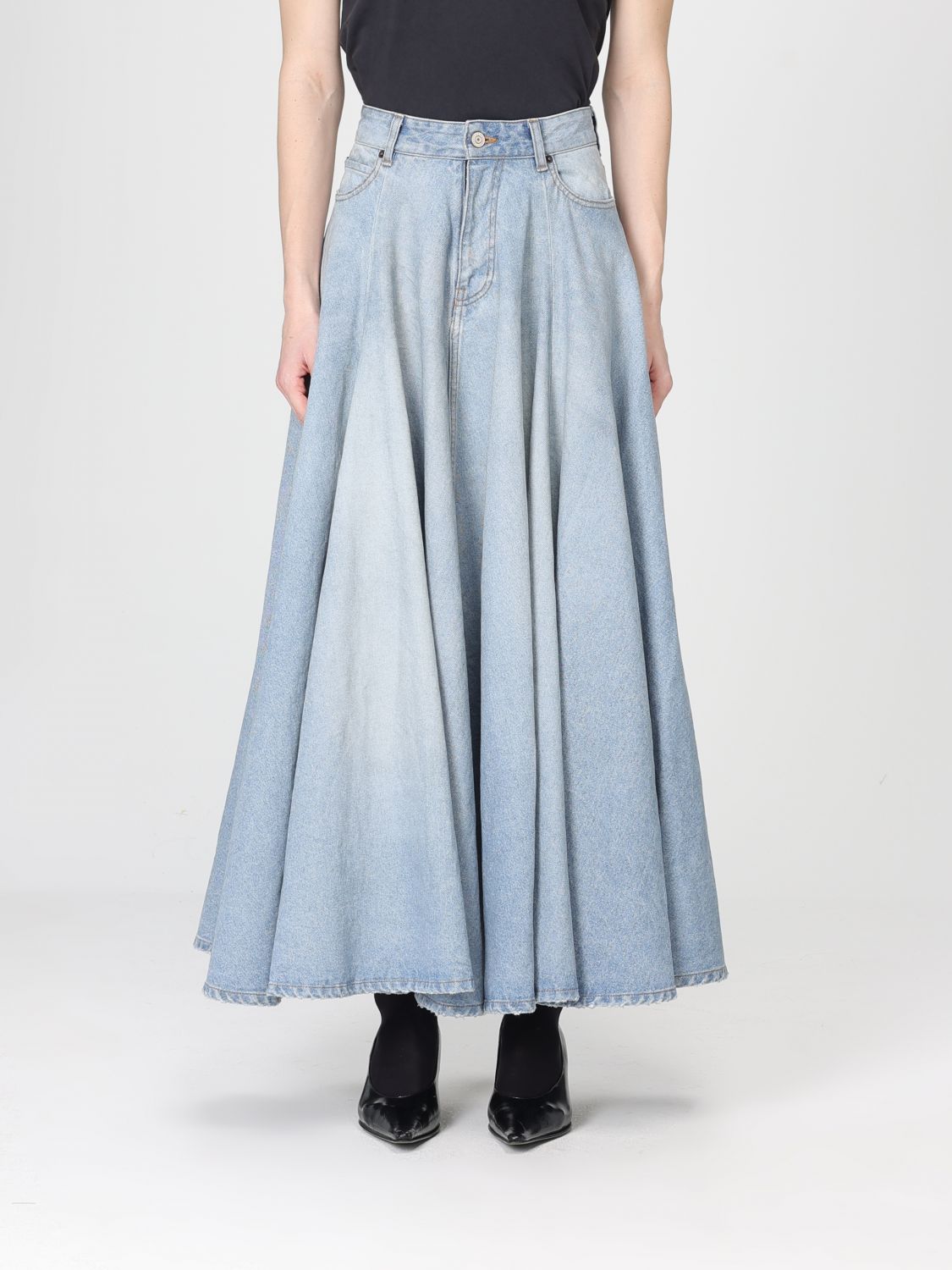 BALENCIAGA Skirt Woman color Blue