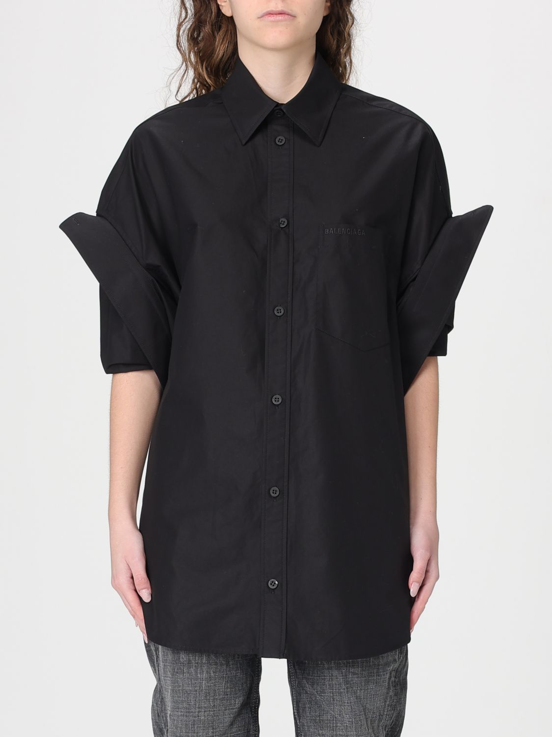 BALENCIAGA Hemdbluse Damen Farbe Schwarz