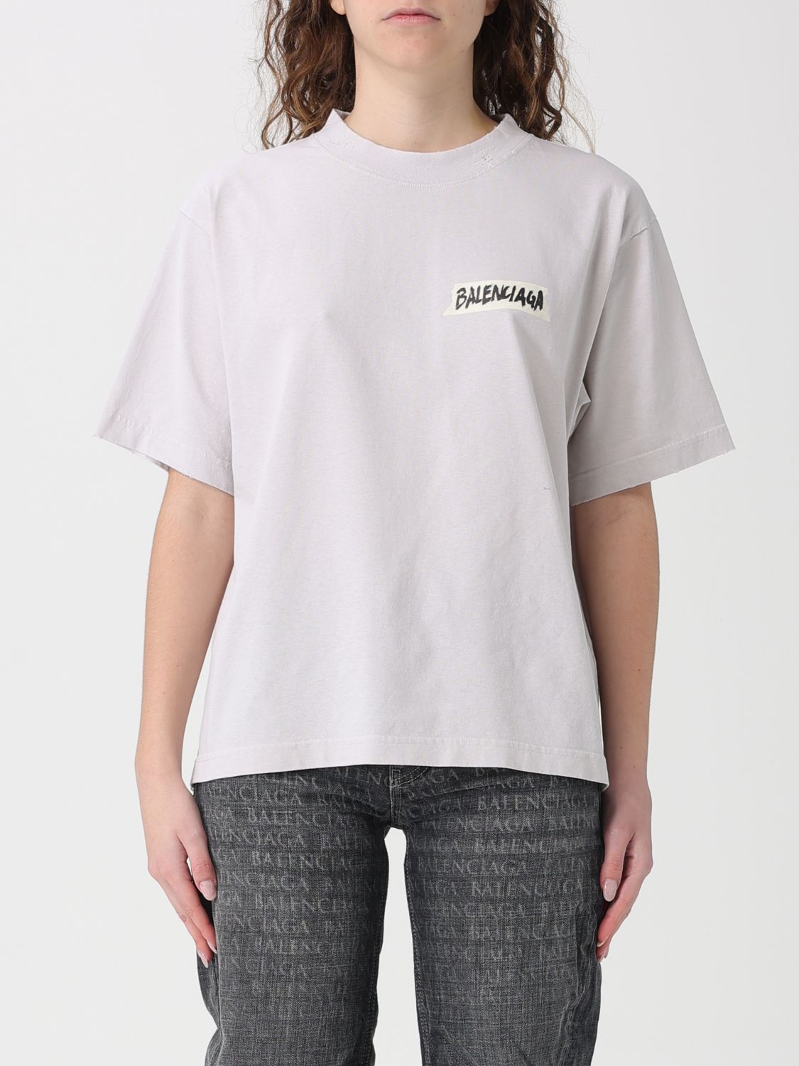 BALENCIAGA T-Shirt Woman color White