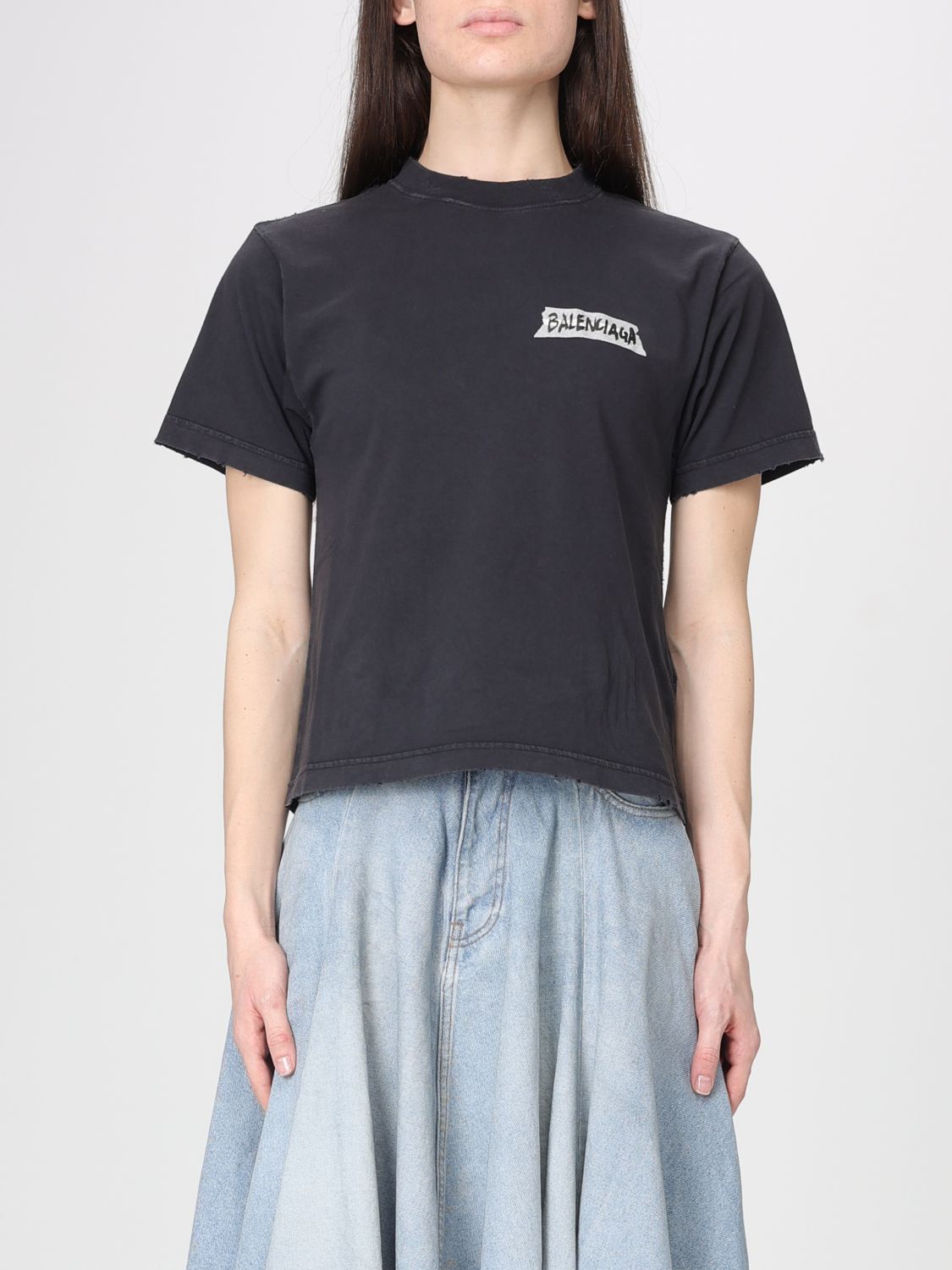 BALENCIAGA T-Shirt Woman color Black
