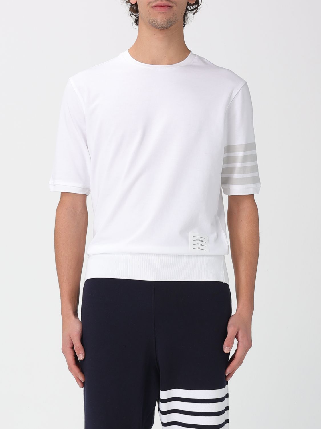 THOM BROWNE T-Shirt Herren Farbe Weiß