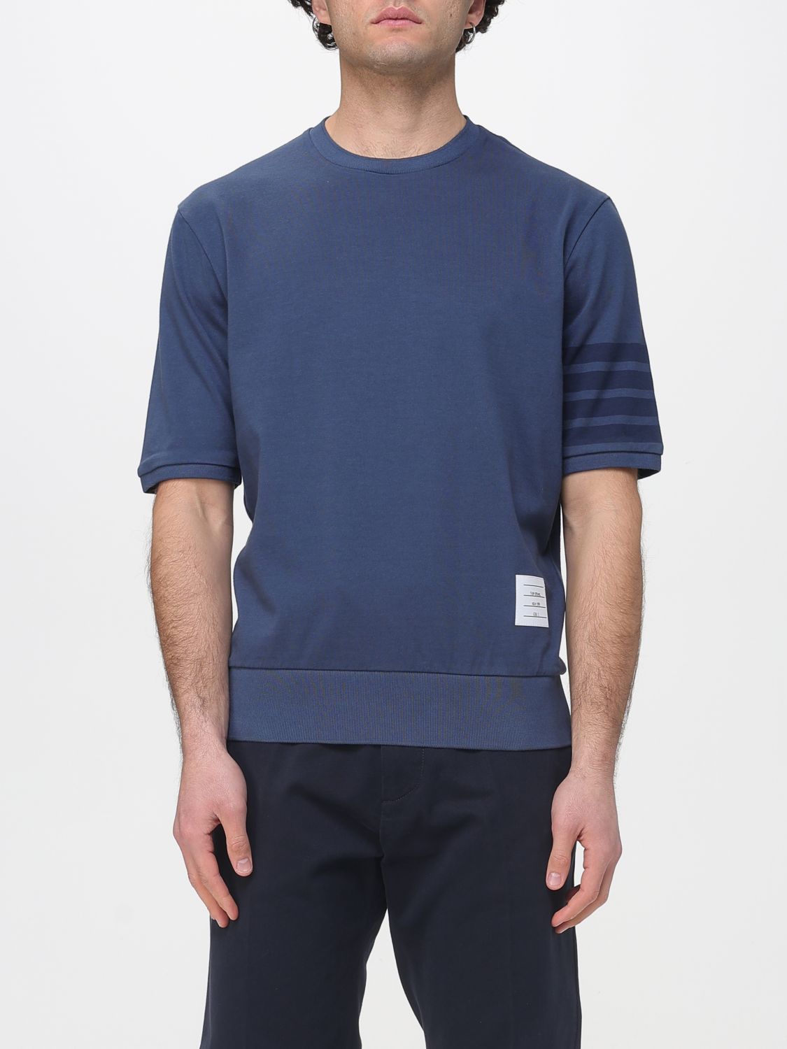 THOM BROWNE T-Shirt Herren Farbe Navy