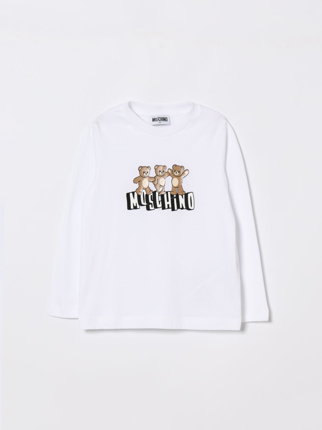 MOSCHINO T-Shirt Kinder Farbe Weiß