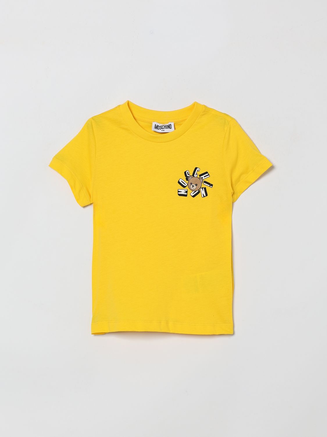 MOSCHINO T-Shirt Kinder Farbe Gelb