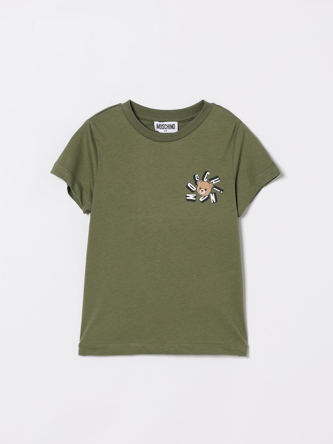 MOSCHINO T-Shirt Kinder Farbe Olive