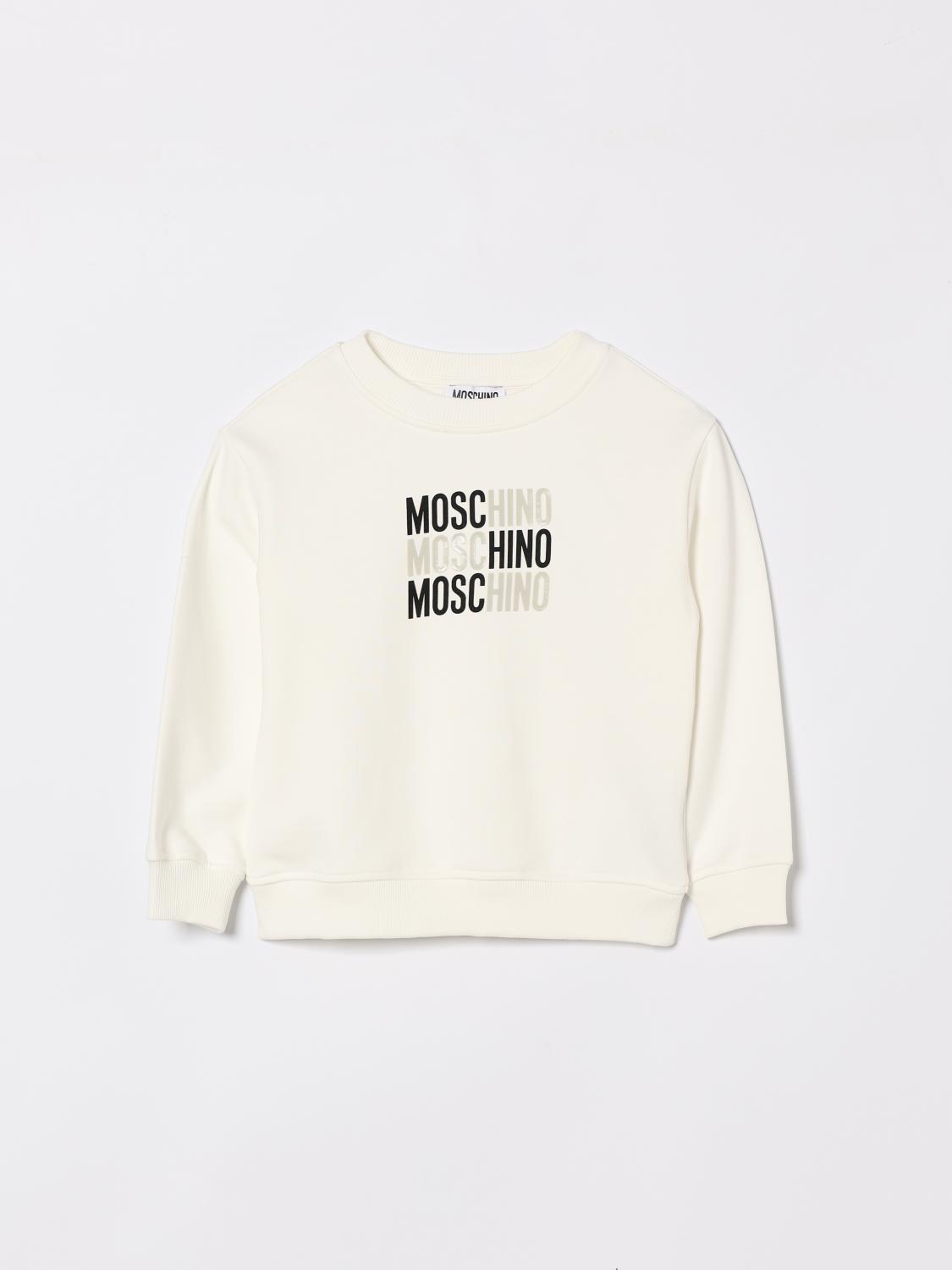MOSCHINO Pullover Kinder Farbe Weiß