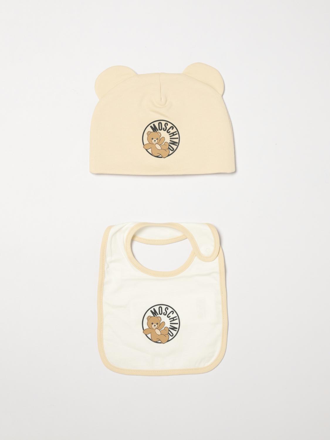 Moschino Unisex Kinder Beige Blanket Set Kids Color