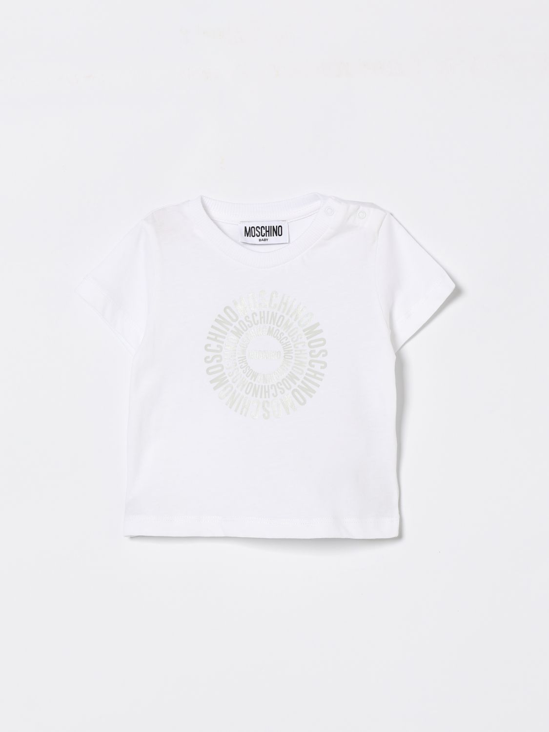 MOSCHINO T-Shirt Kinder Farbe Weiß