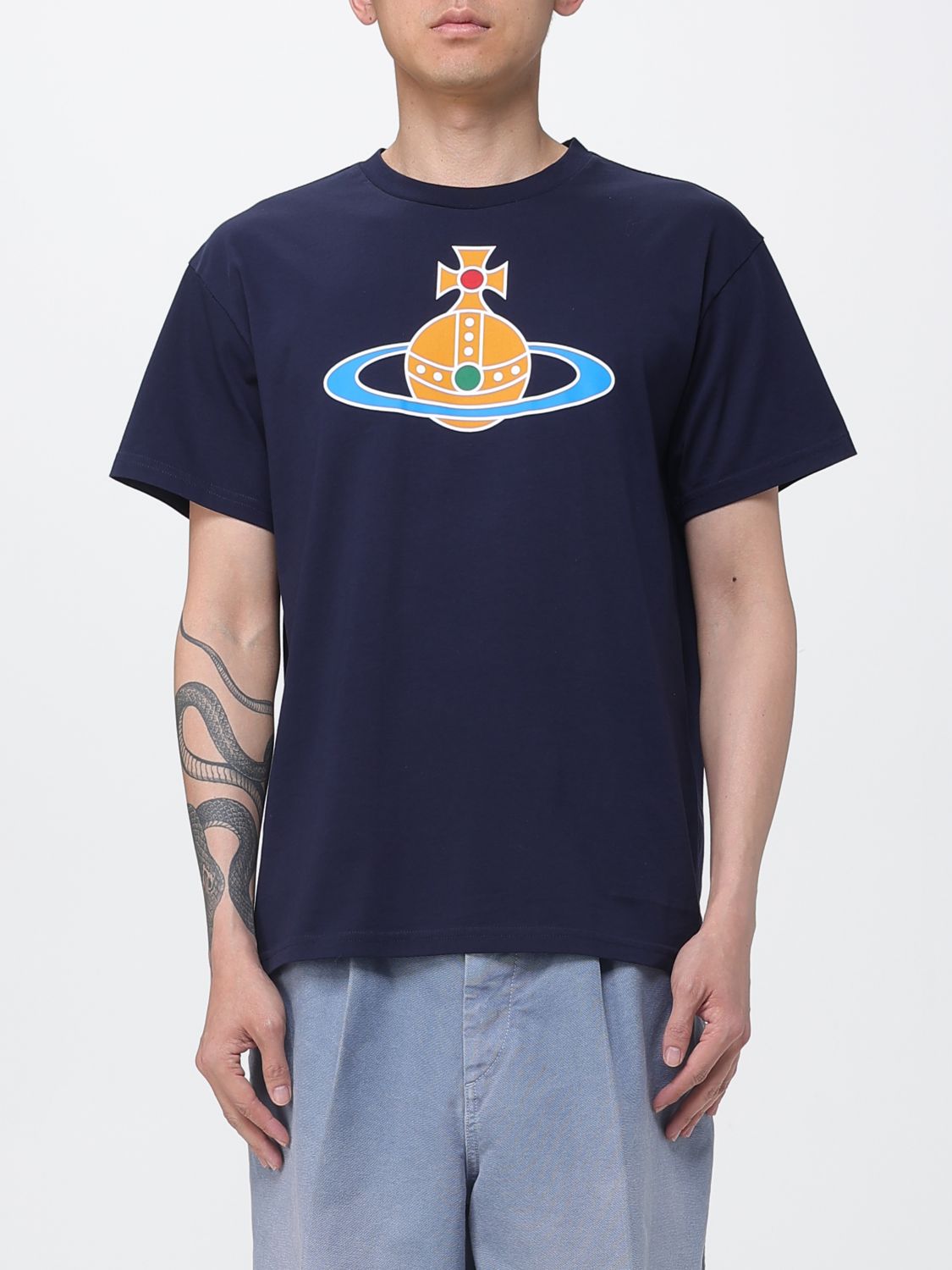 Vivienne Westwood T-Shirt Men color Blue
