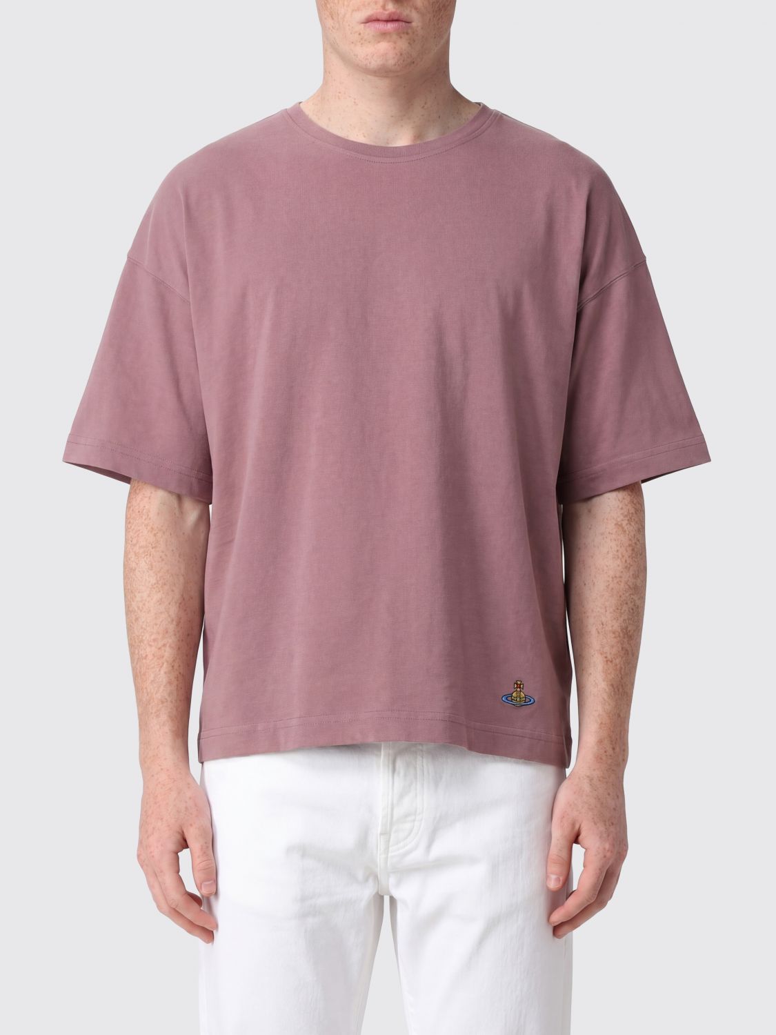 VIVIENNE WESTWOOD T-Shirt Men color Pink