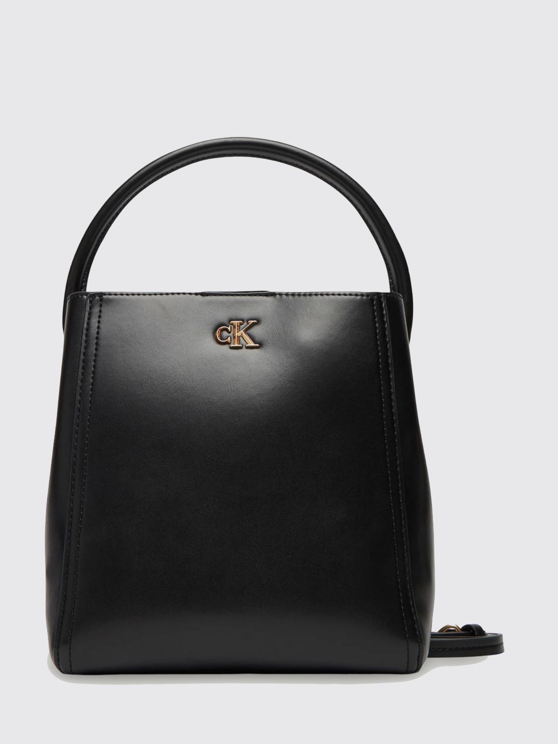 Calvin Klein Sac Porté épaule Lv04f3174g Black / Ck Light Gold One Size unisex 4