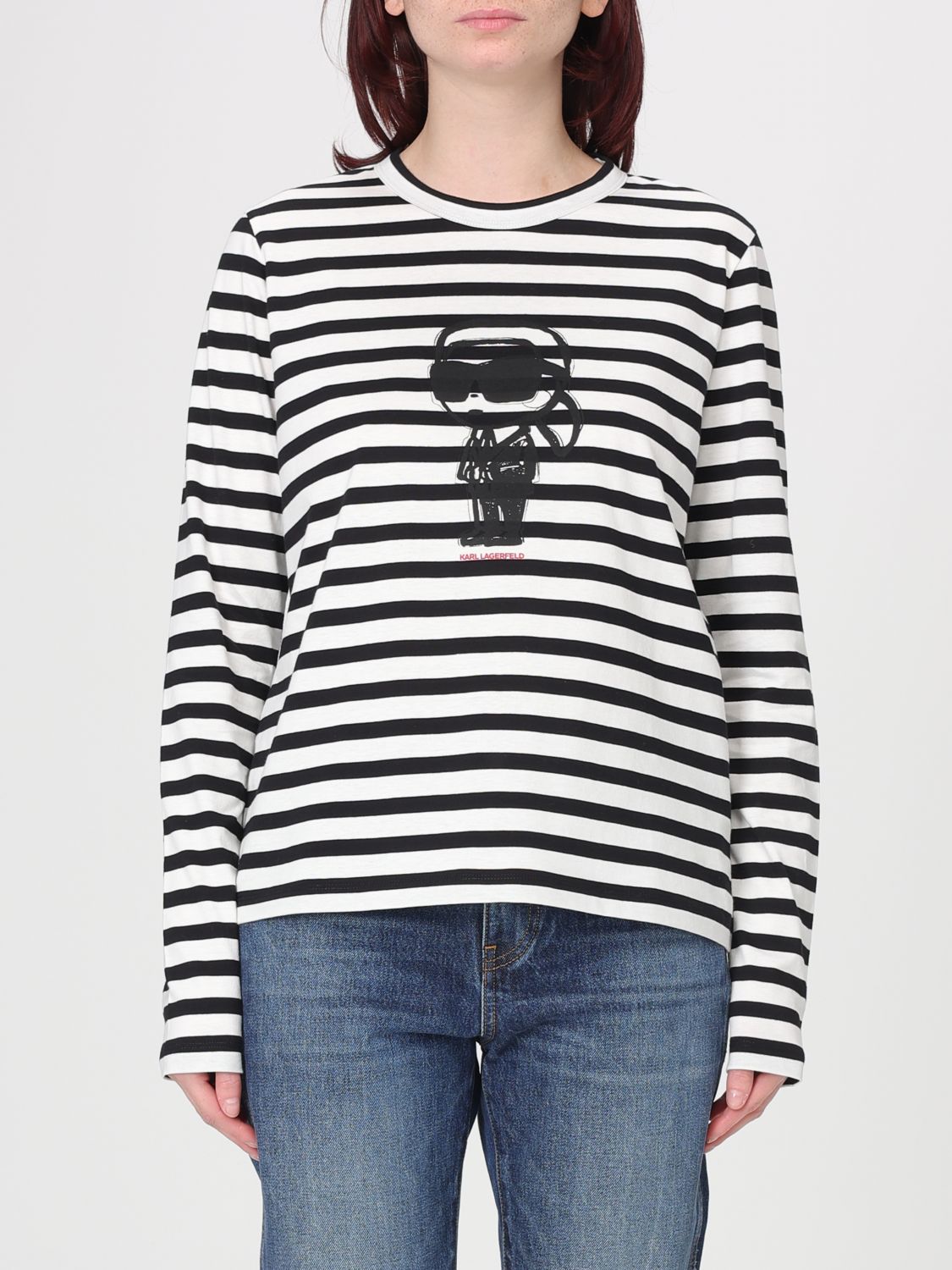 KARL LAGERFELD T-Shirt Damen Farbe Schwarz