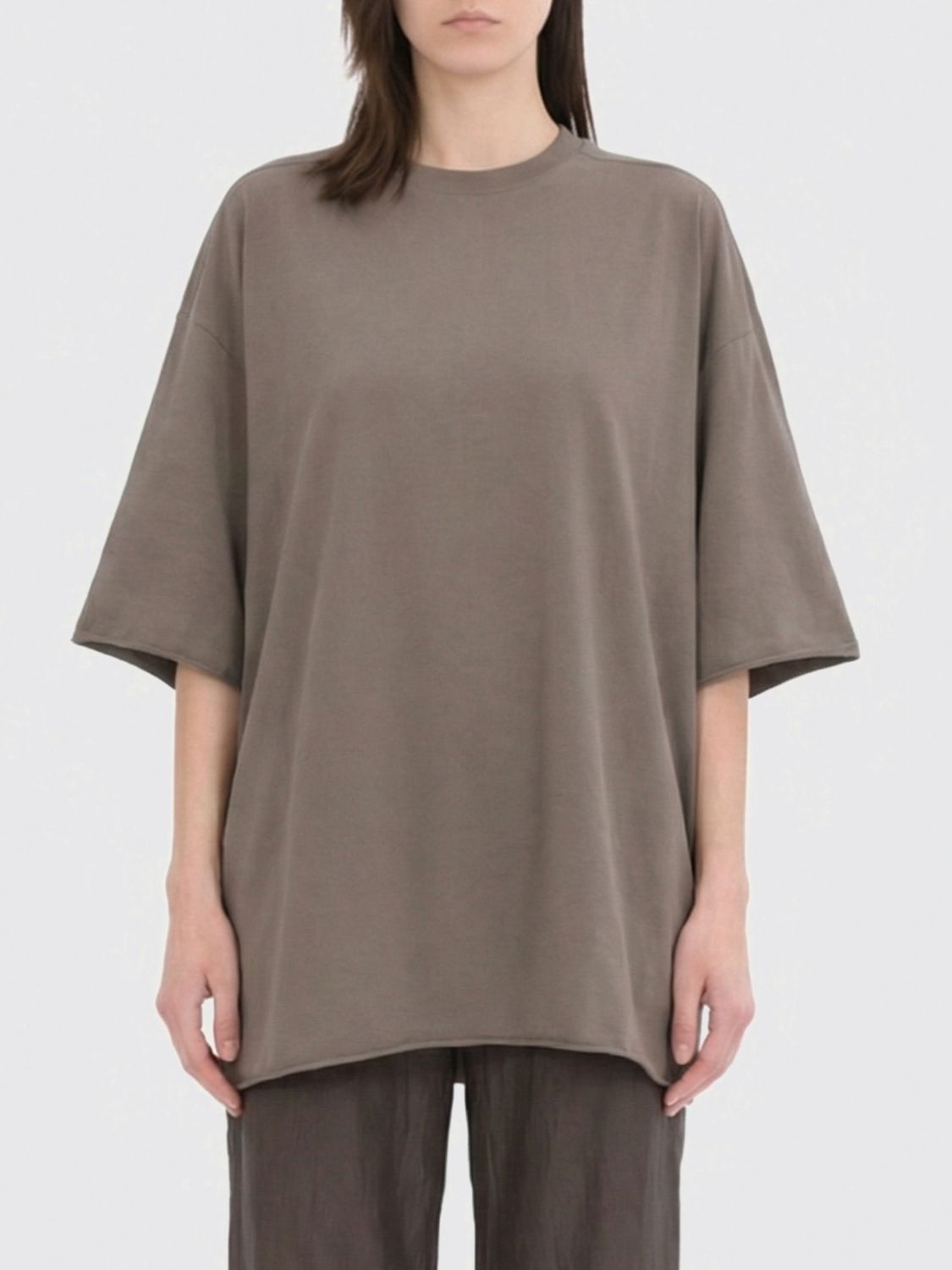 Rick Owens T-shirt  Damen Farbe Grau In Brown