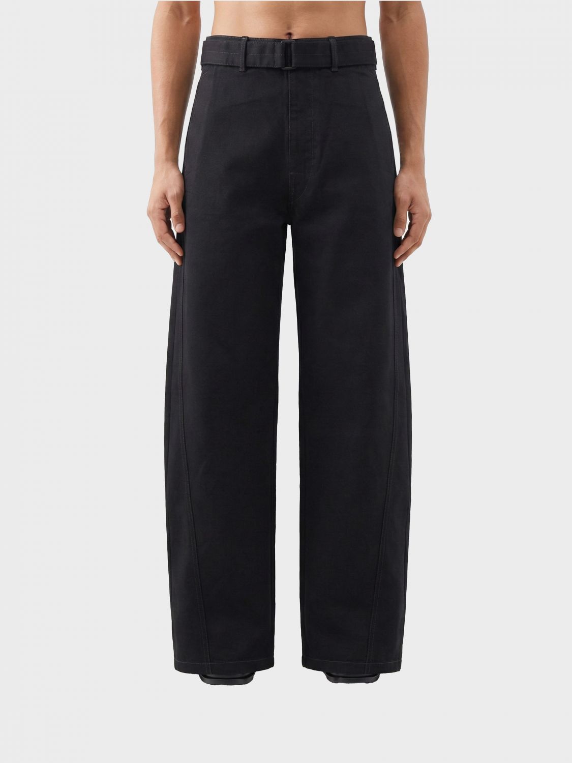 LEMAIRE Hose Herren Farbe Schwarz