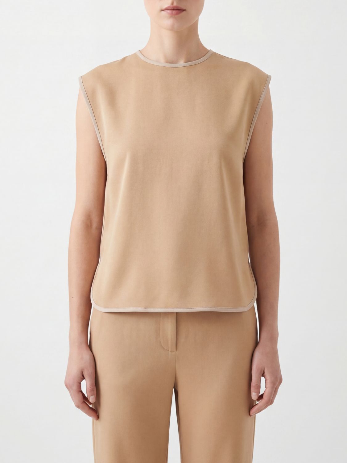 FORTE FORTE Top Woman color Beige