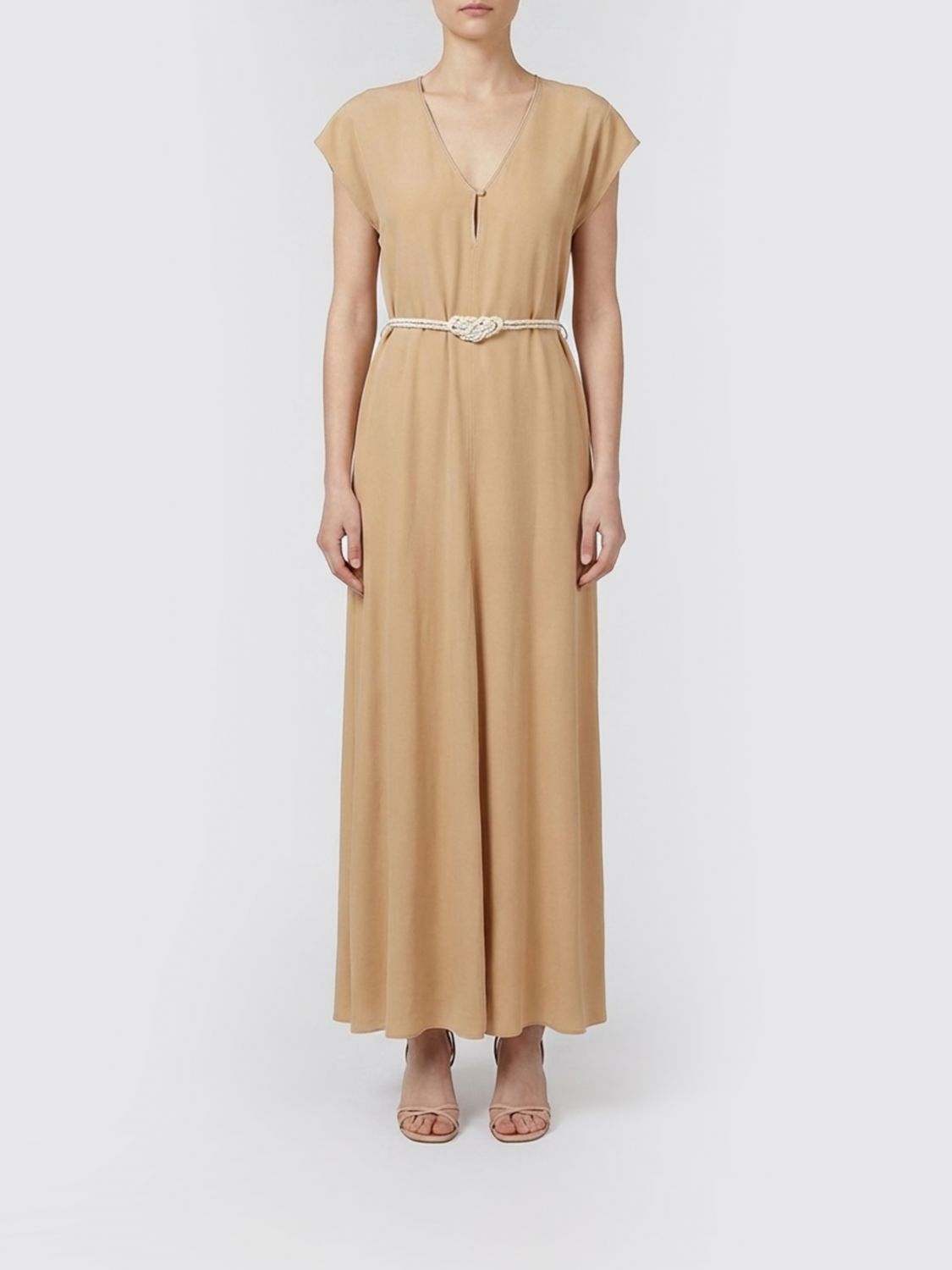 FORTE FORTE Kleid Damen Farbe Beige