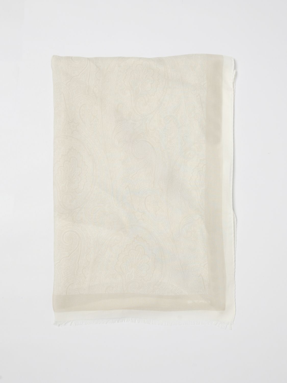 ETRO ETRO Scarf Men color White　エトロ スカーフ メンズ カラー ホワイト