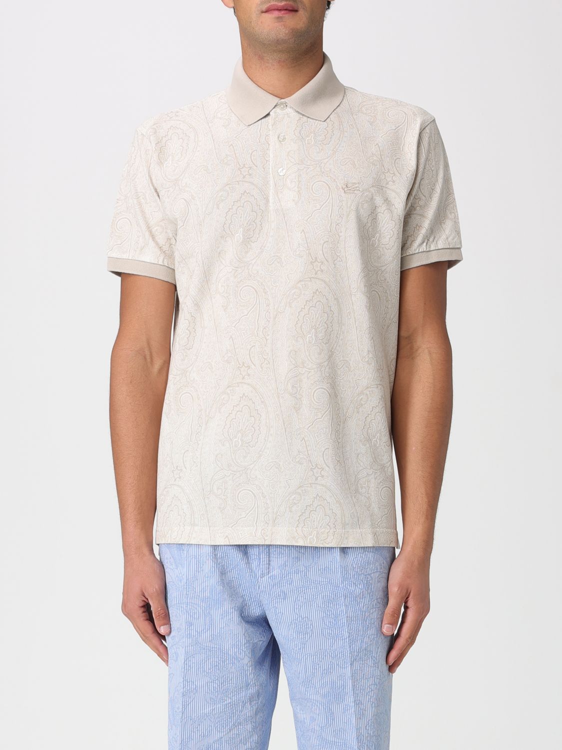 ETRO Polo Herren Farbe Weiß