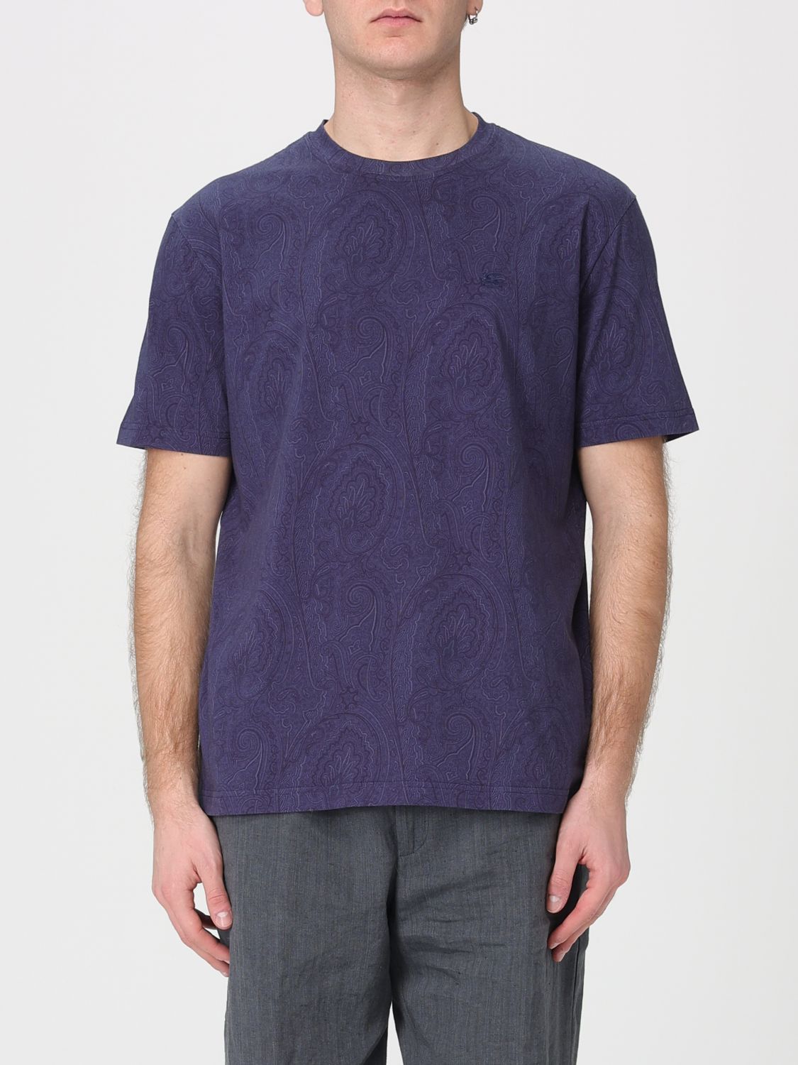 ETRO T-Shirt Herren Farbe Blau