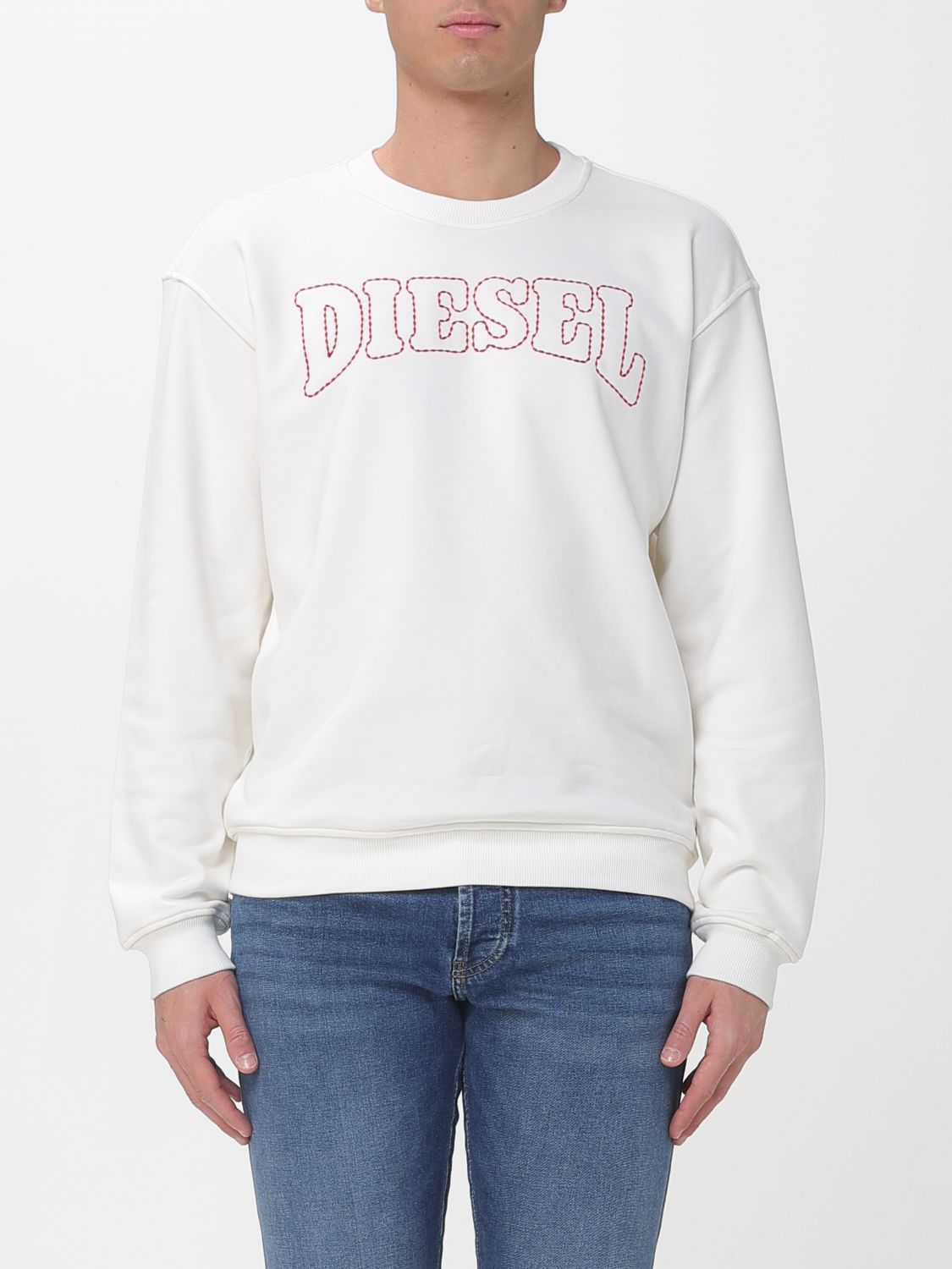 DIESEL Sweatshirt Herren Farbe Weiß