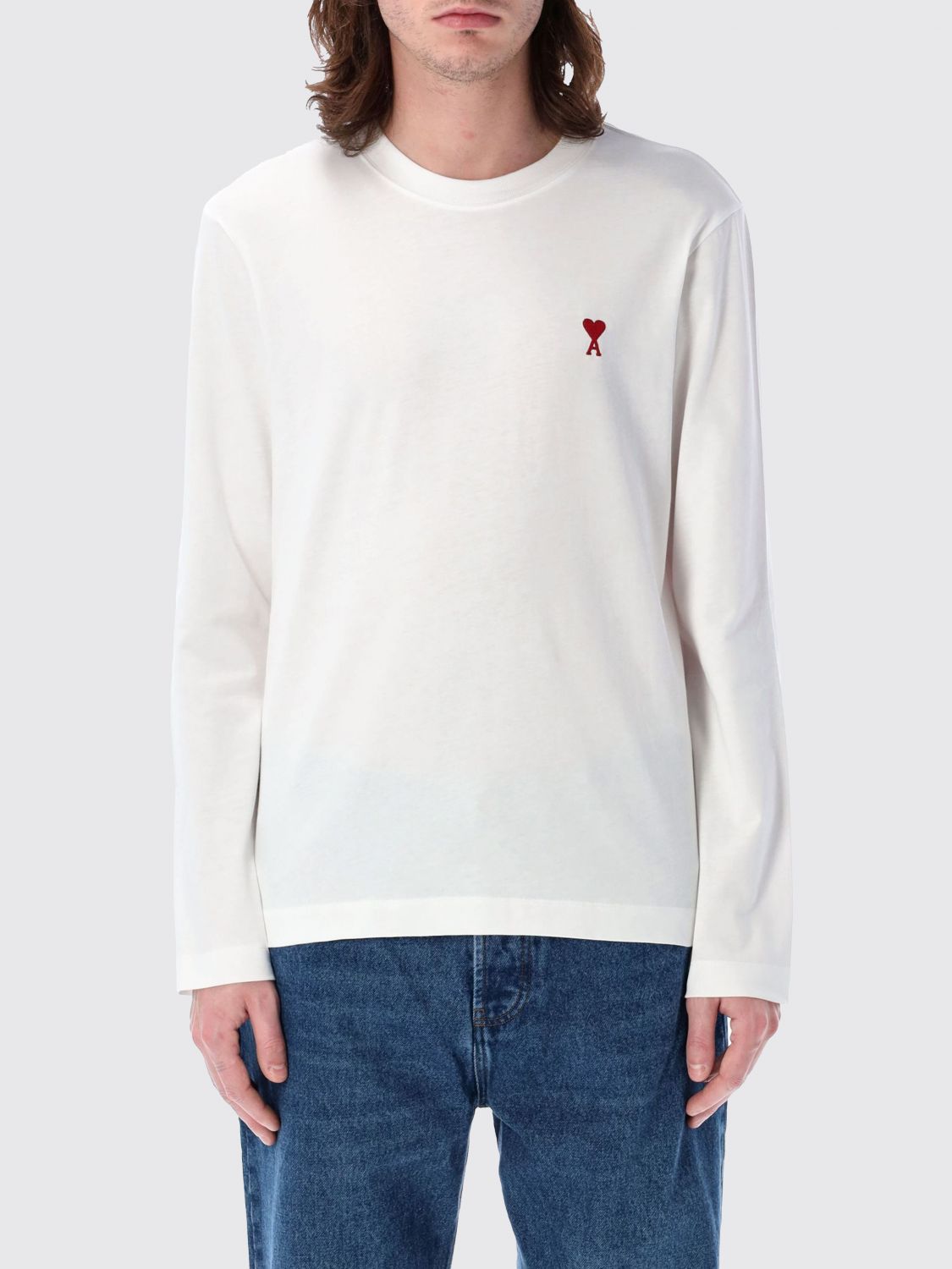 AMI PARIS T-Shirt Men color White