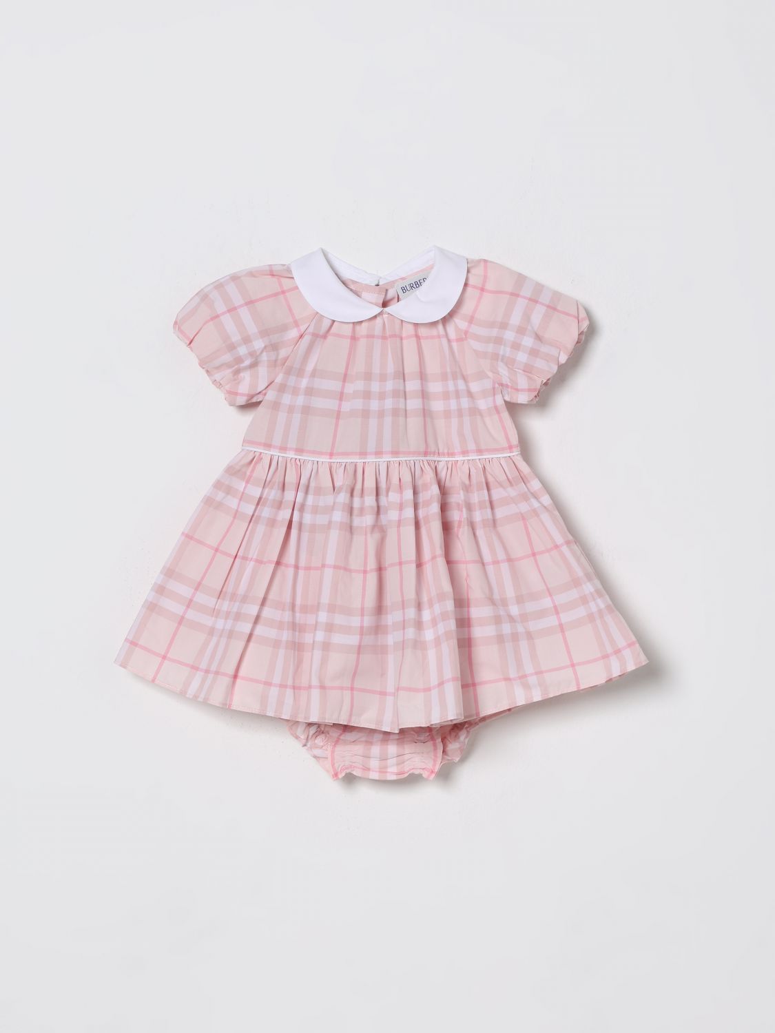 Burberry Babies' Romper  Kids Color Pink