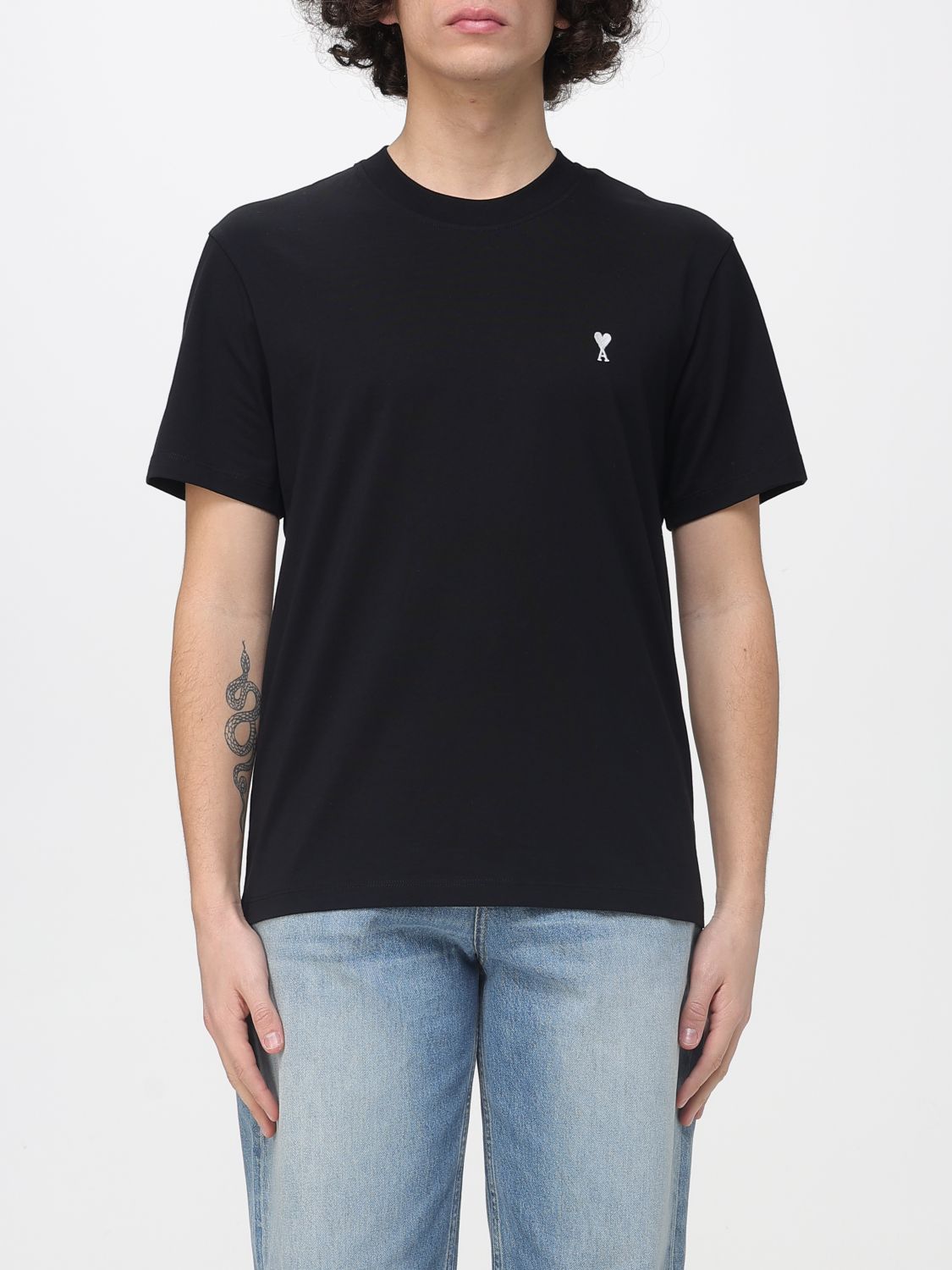AMI PARIS T-Shirt Herren Farbe Schwarz