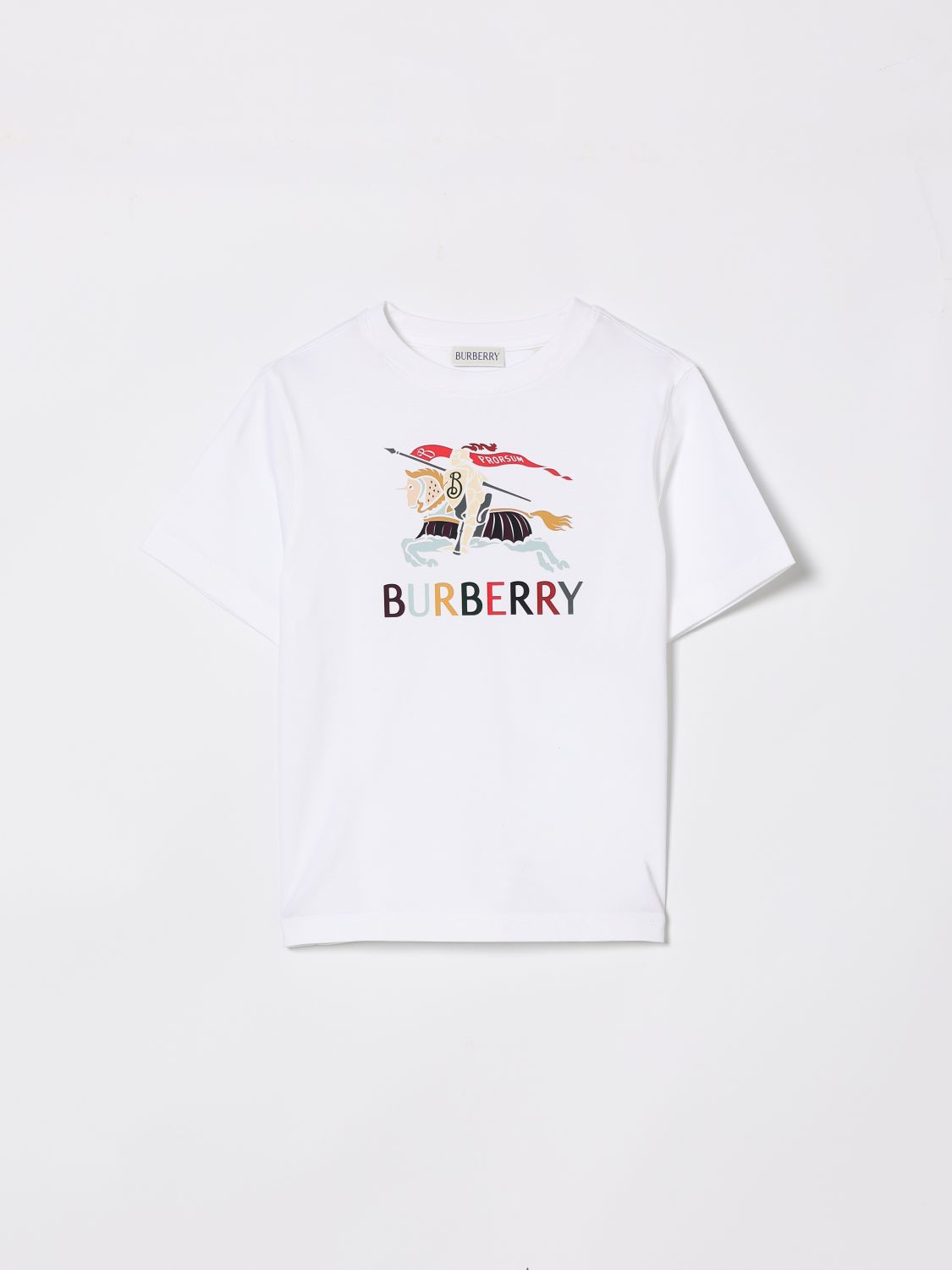 BURBERRY T-Shirt Kids color White　バーバリー Tシャツ キッズカラー ホワイト BURBERRY