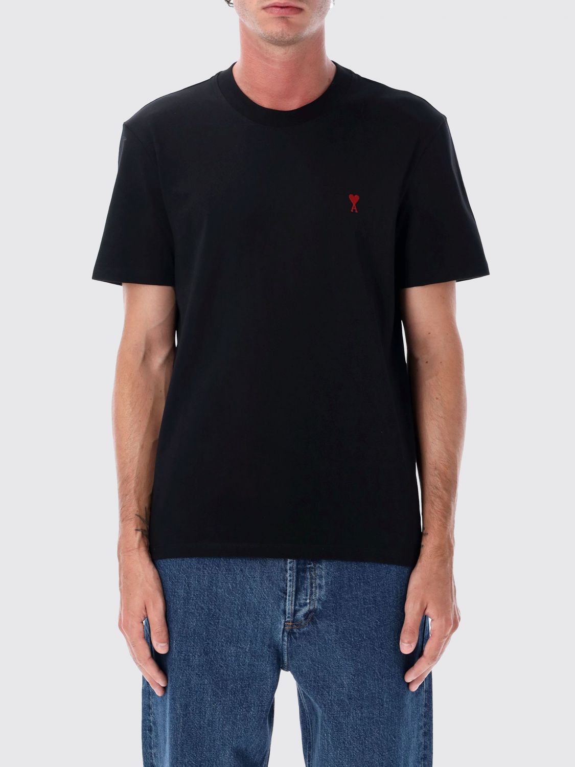 AMI PARIS T-Shirt Herren Farbe Schwarz
