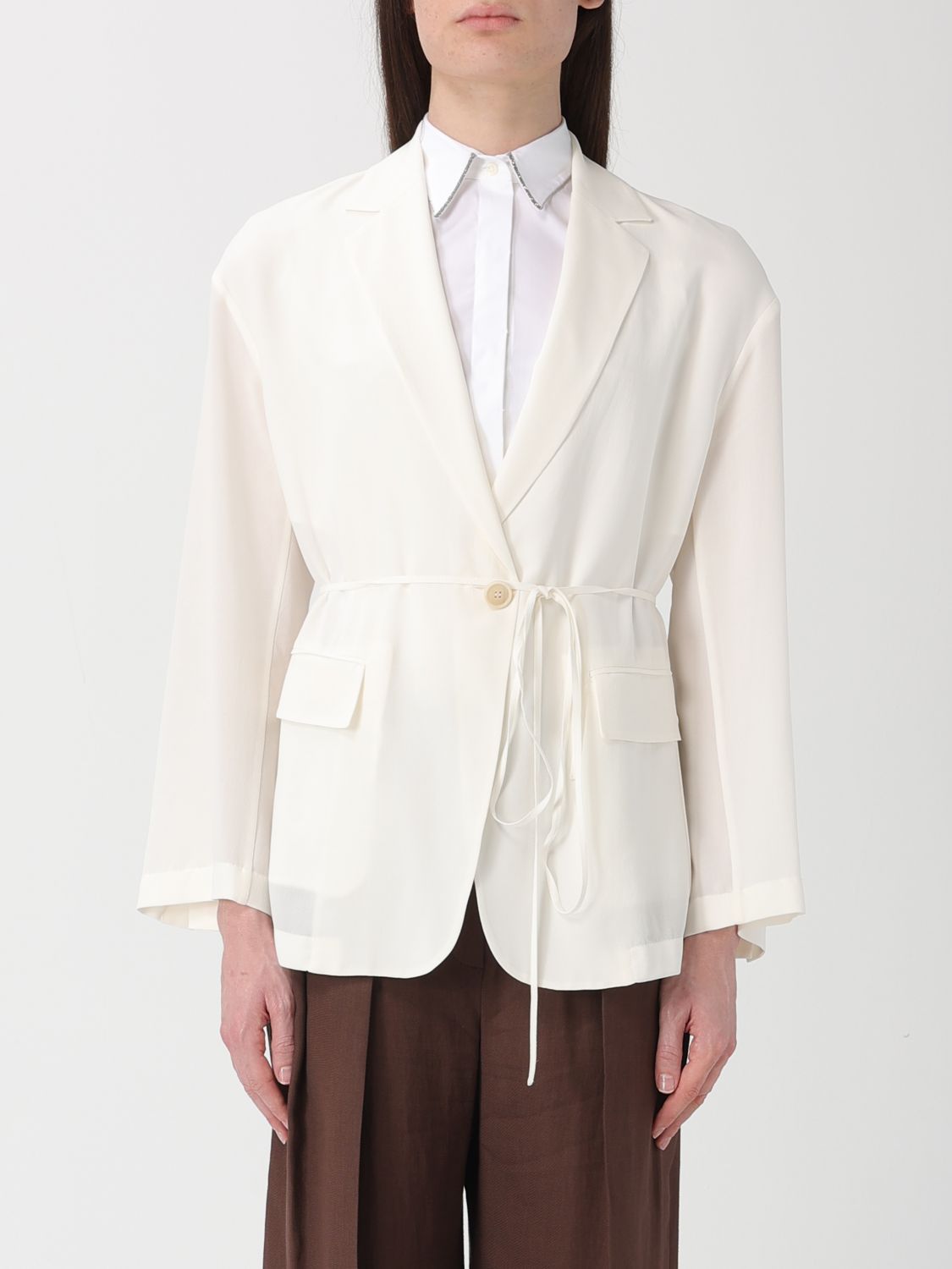 BRUNELLO CUCINELLI Jacke Damen Farbe Beige