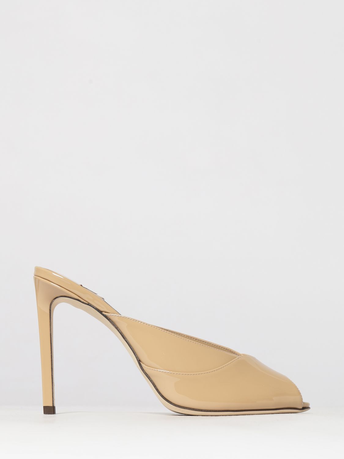 JIMMY CHOO Heeled Sandal Woman color Nude