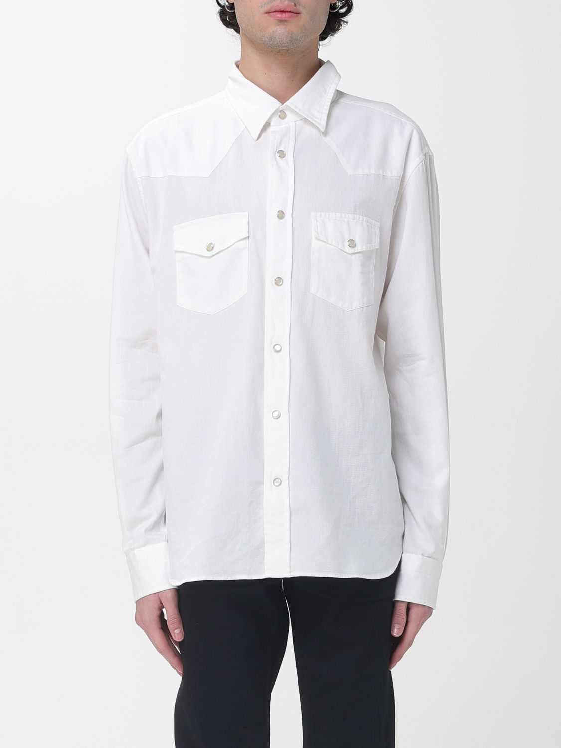 TOM FORD Hemd Herren Farbe Weiß