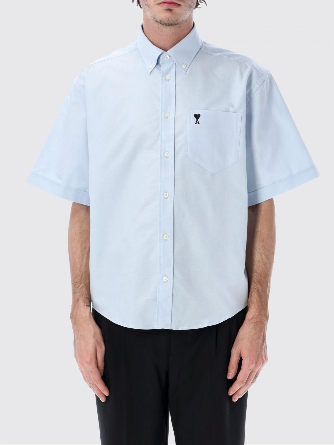 Shirt AMI PARIS Men color Blue