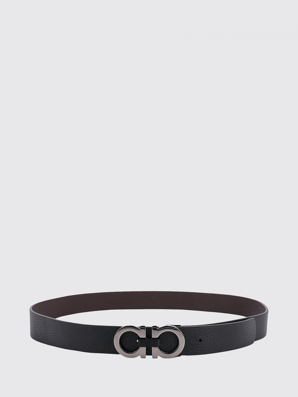 FERRAGAMO Belt Men color Black　FERRAGAMO ベルト メンズ カラー ブラック FERRAGAMO