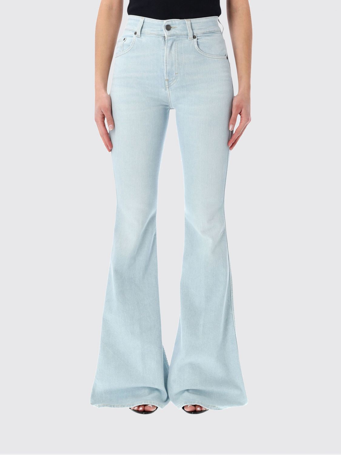 HAIKURE Jeans Damen Farbe Grau